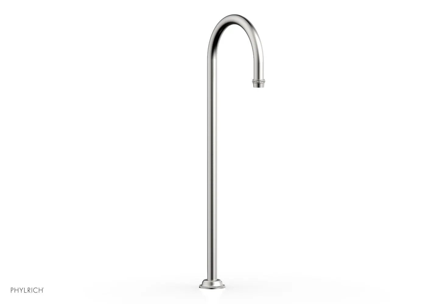 Phylrich BEADED Floor Mount Spout by Phylrich