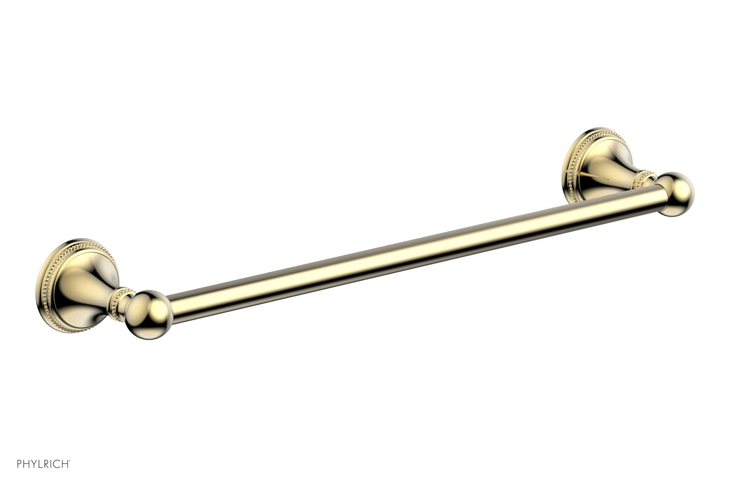 Phylrich BEADED 18" Towel Bar by Phylrich