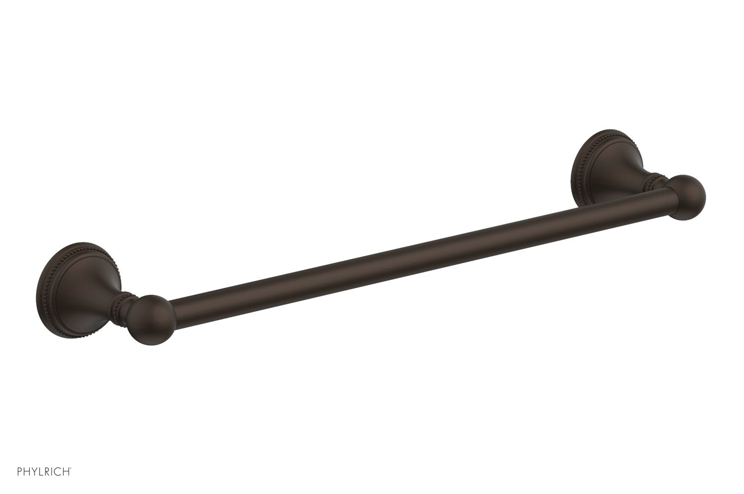 Phylrich BEADED 18" Towel Bar by Phylrich