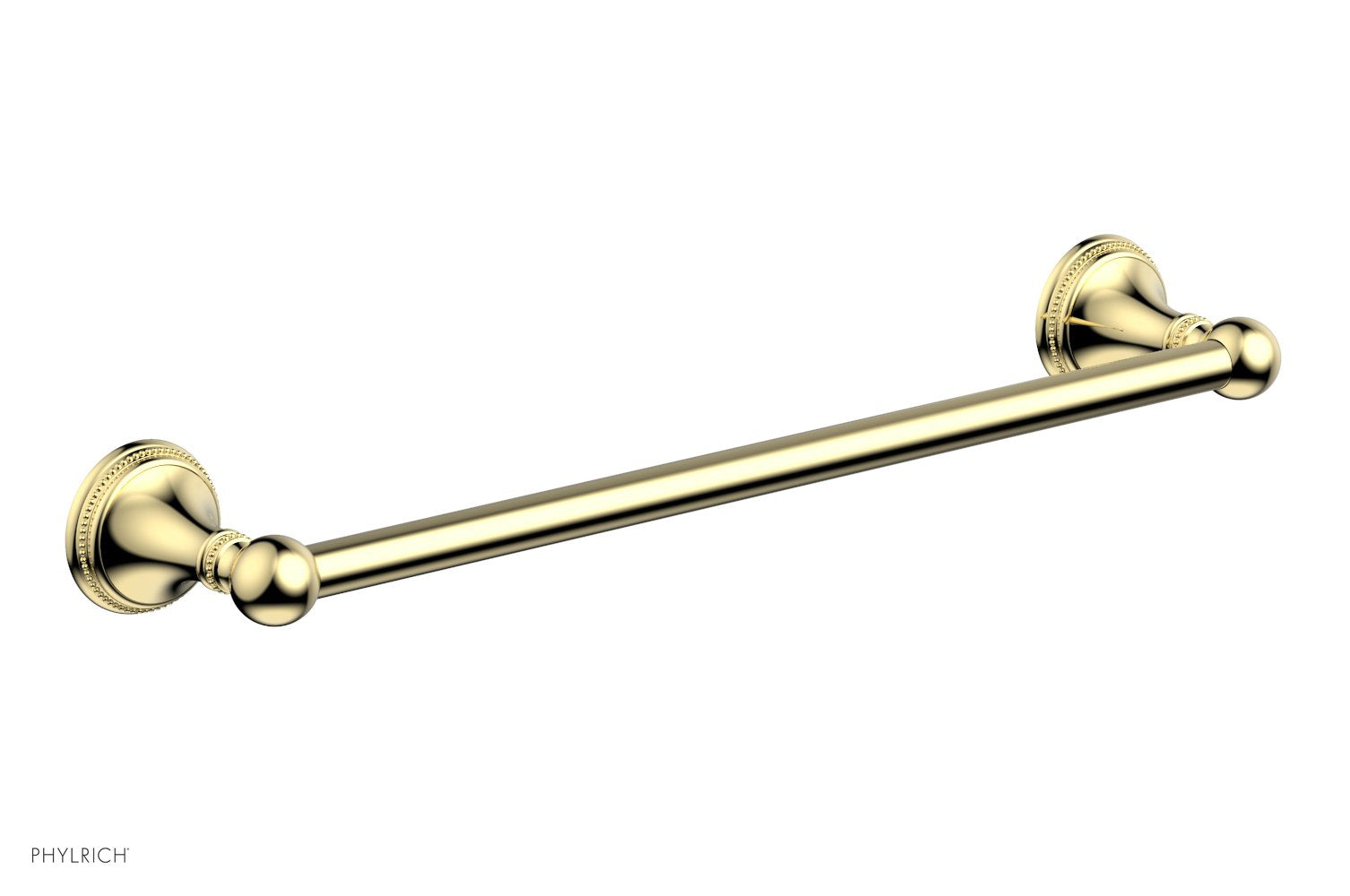 Phylrich BEADED 18" Towel Bar by Phylrich