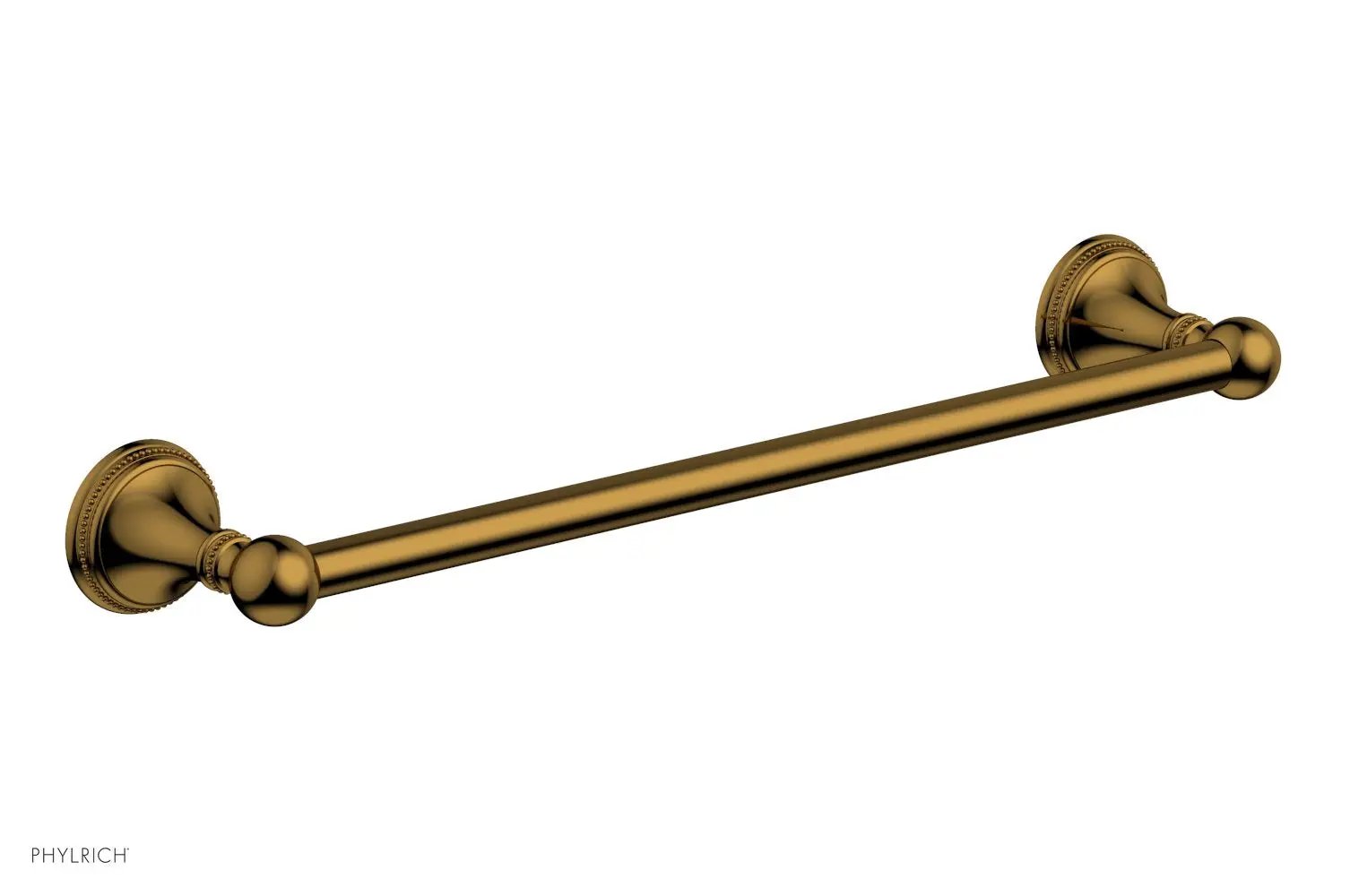 Phylrich BEADED 18" Towel Bar by Phylrich