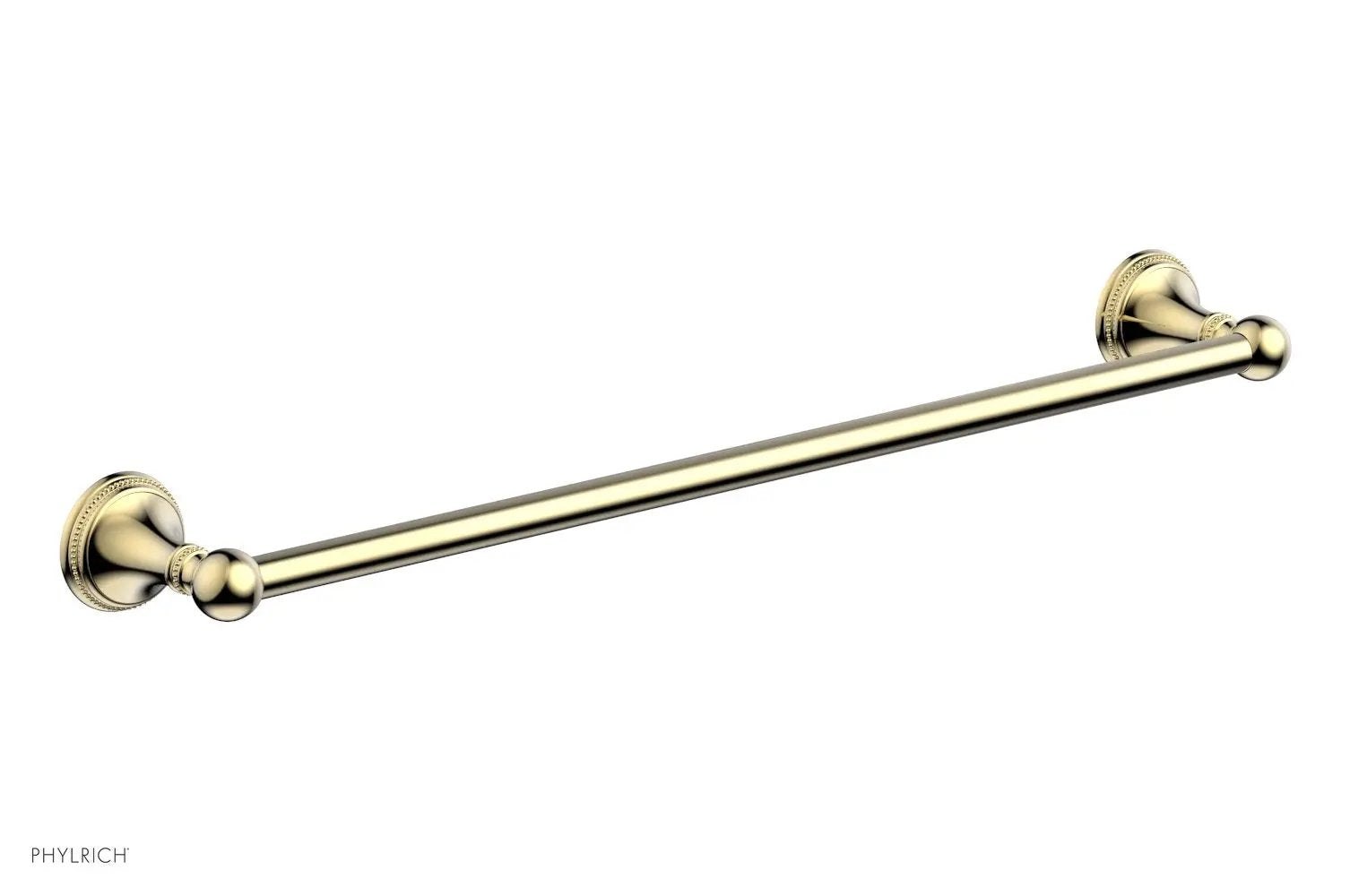 Phylrich BEADED 24" Towel Bar by Phylrich