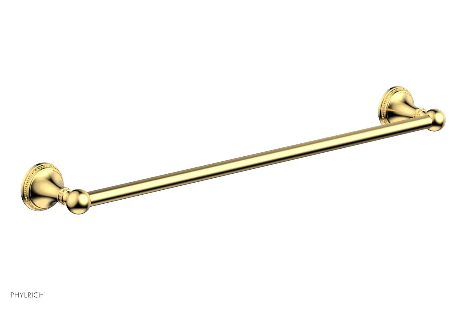 Phylrich BEADED 24" Towel Bar by Phylrich