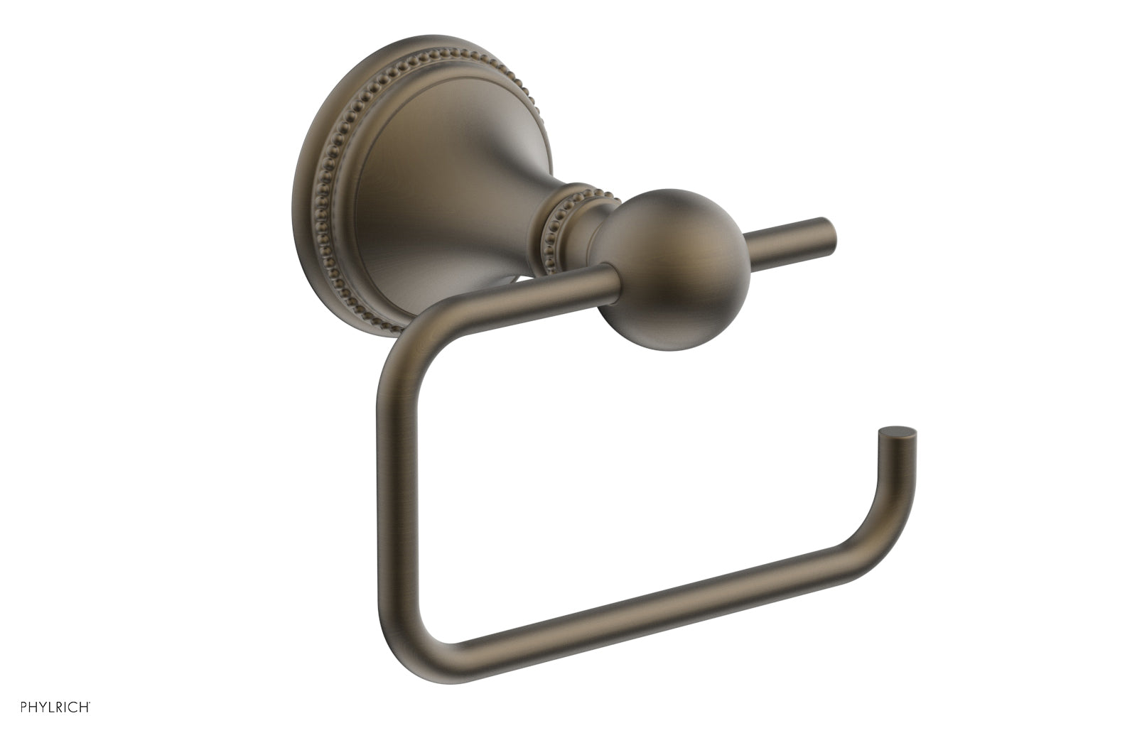 Phylrich BEADED Single Post Paper Holder