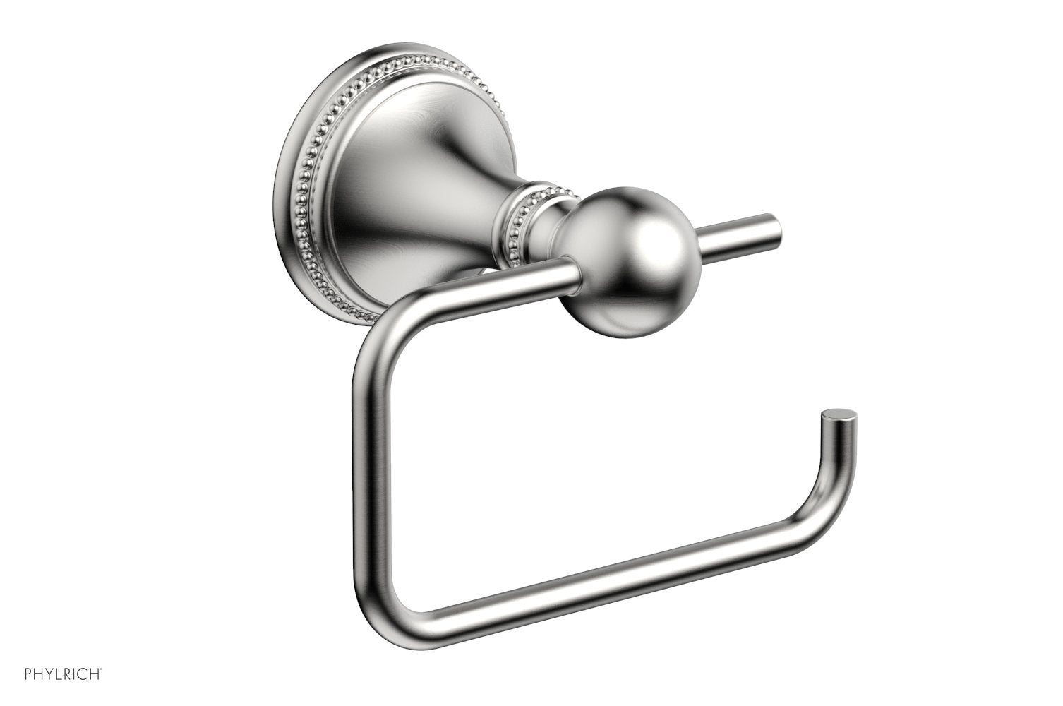 Phylrich BEADED Single Post Paper Holder