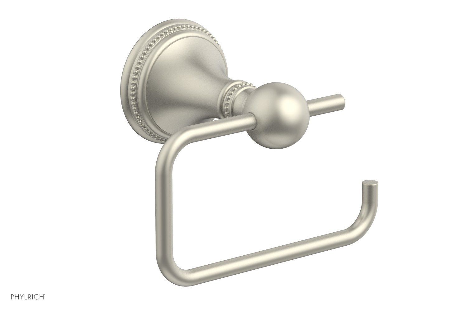 Phylrich BEADED Single Post Paper Holder