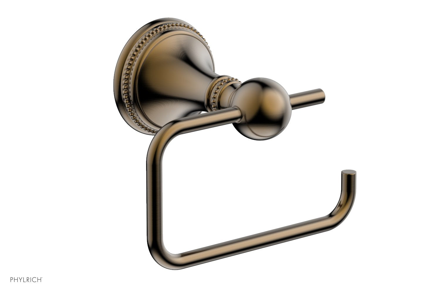 Phylrich BEADED Single Post Paper Holder
