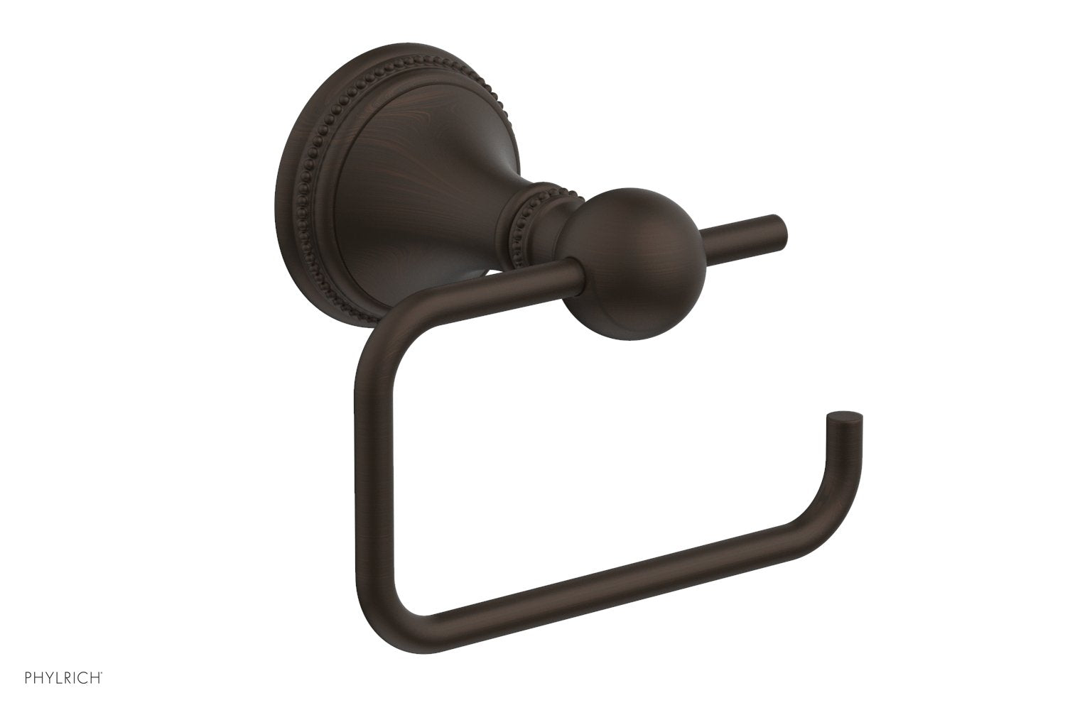 Phylrich BEADED Single Post Paper Holder