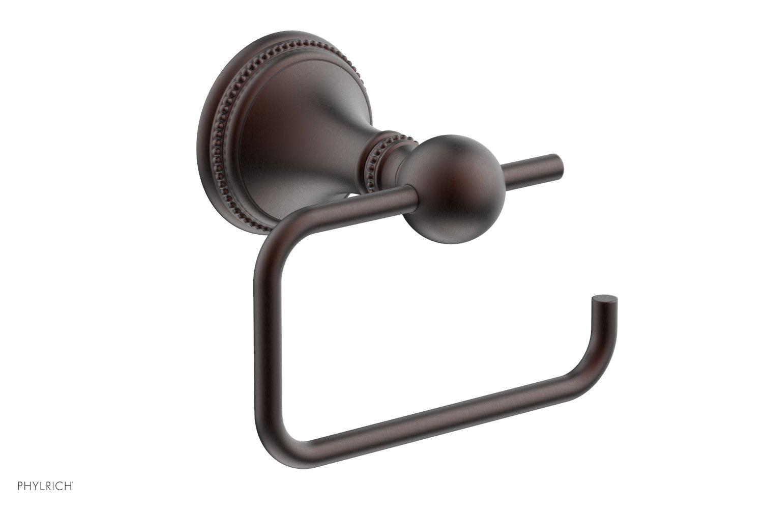 Phylrich BEADED Single Post Paper Holder