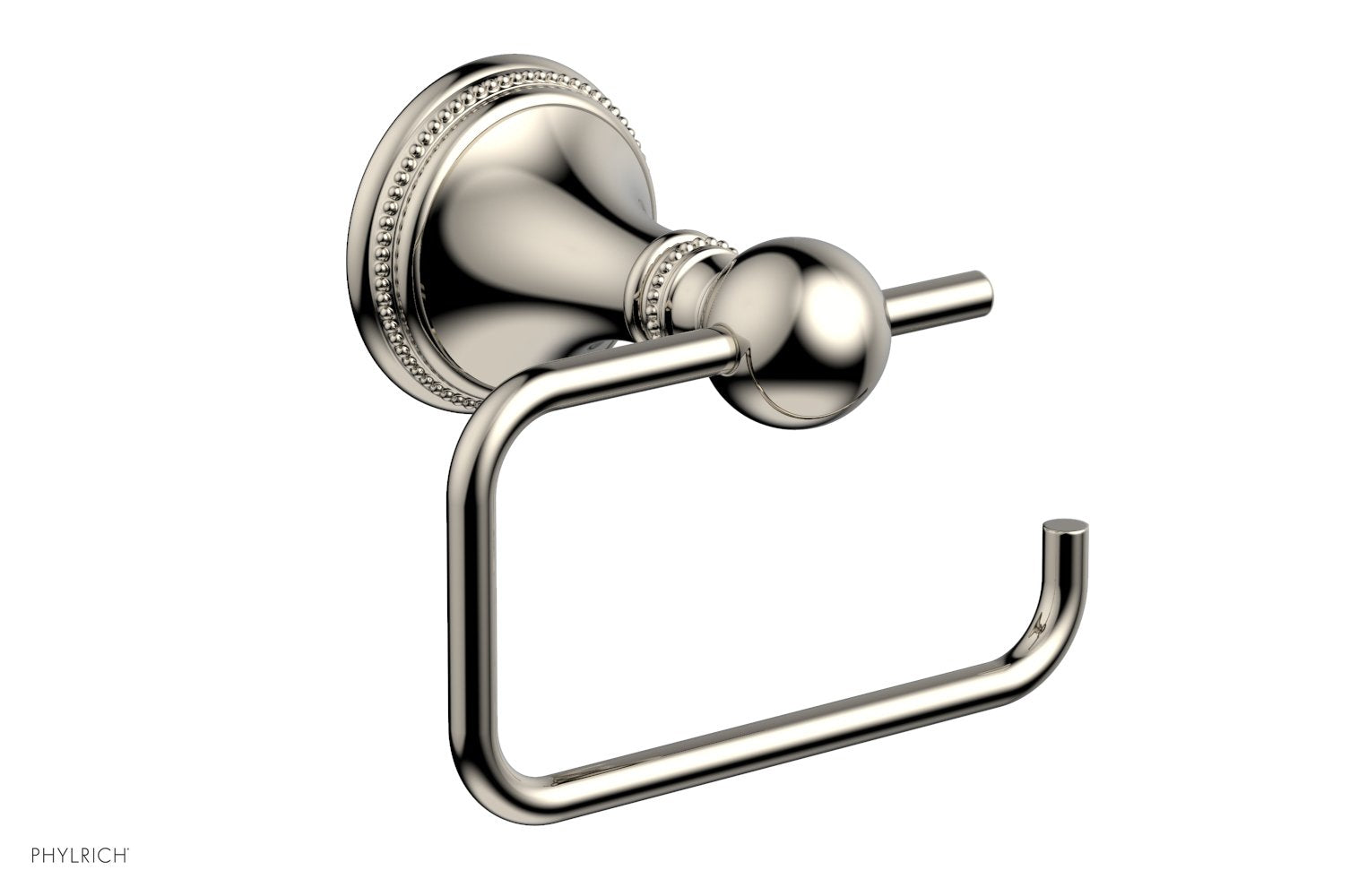 Phylrich BEADED Single Post Paper Holder