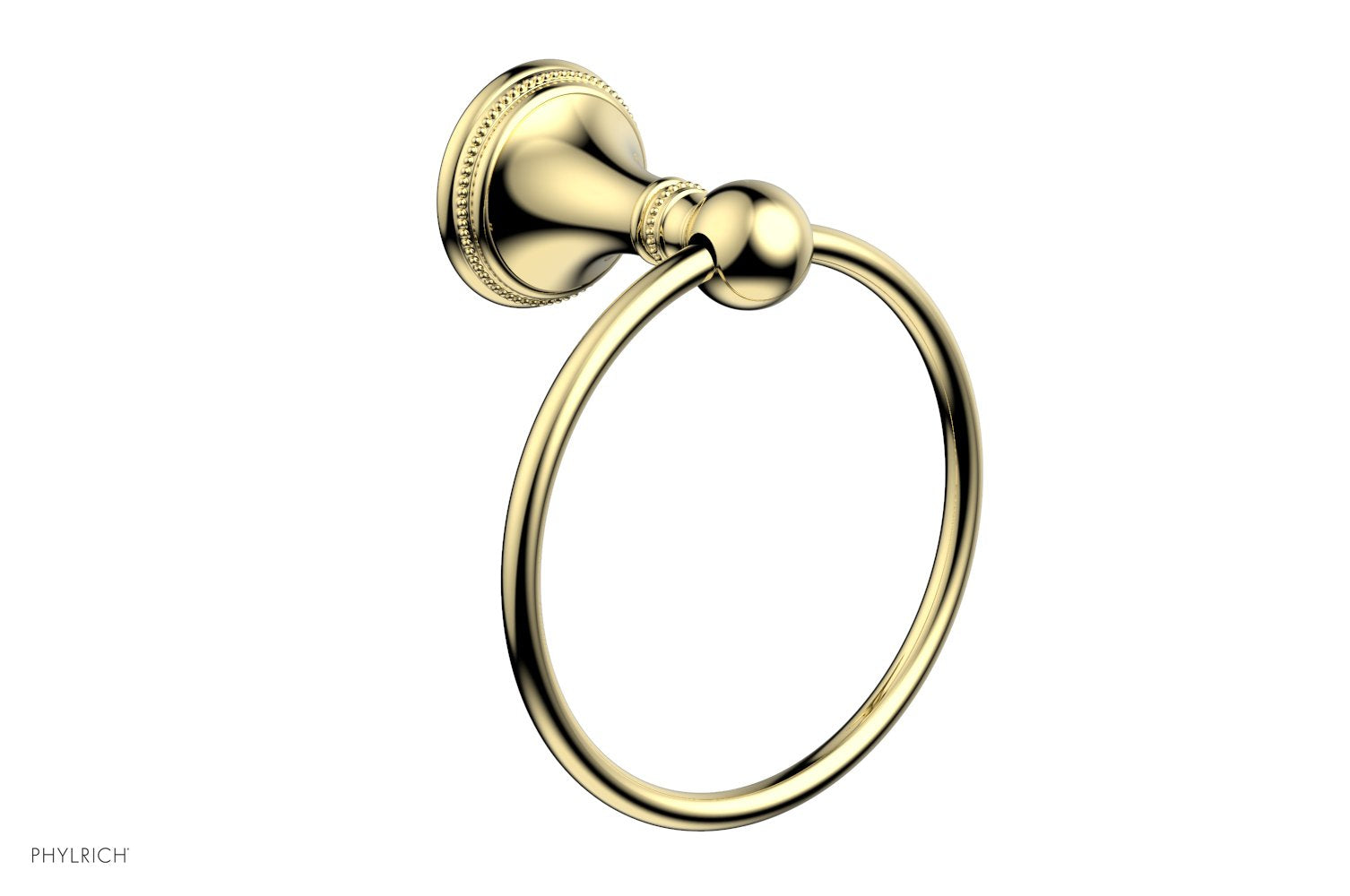 Phylrich BEADED Towel Ring