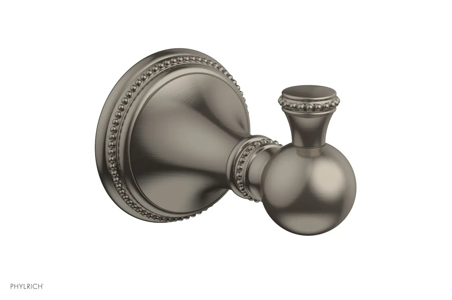 Phylrich BEADED Single Robe Hook by Phylrich