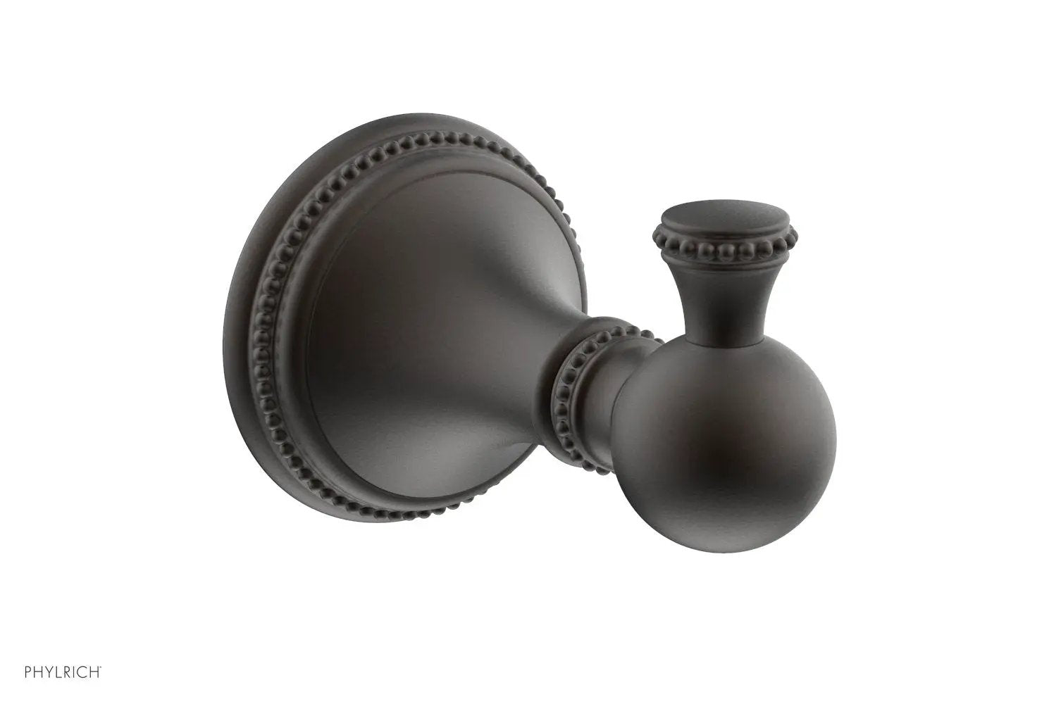 Phylrich BEADED Single Robe Hook by Phylrich