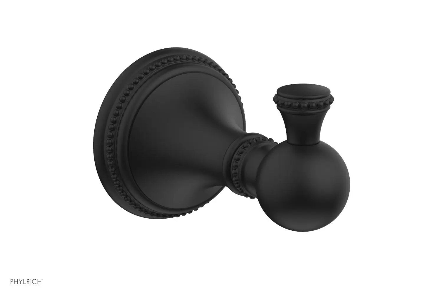 Phylrich BEADED Single Robe Hook by Phylrich