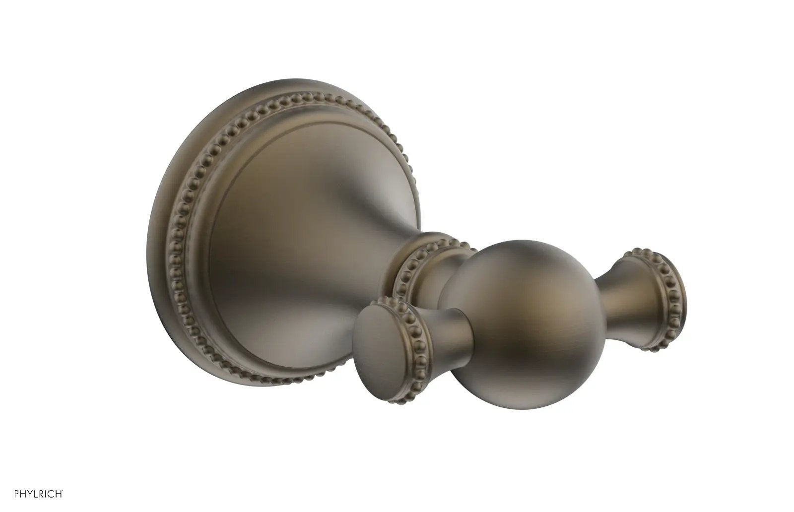 Phylrich BEADED Double Robe Hook by Phylrich