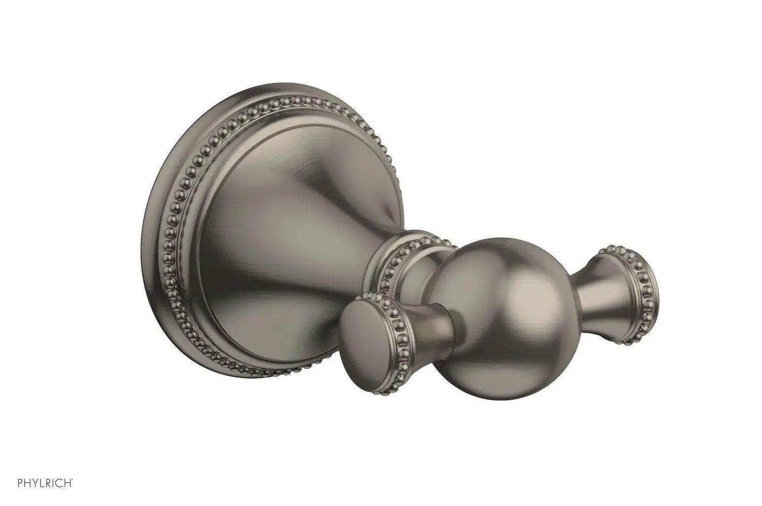 Phylrich BEADED Double Robe Hook by Phylrich