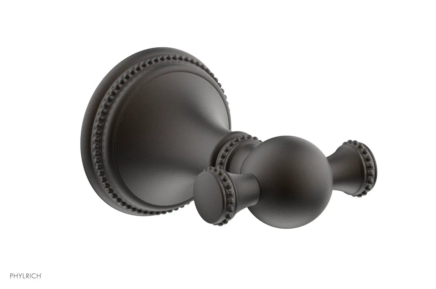 Phylrich BEADED Double Robe Hook by Phylrich