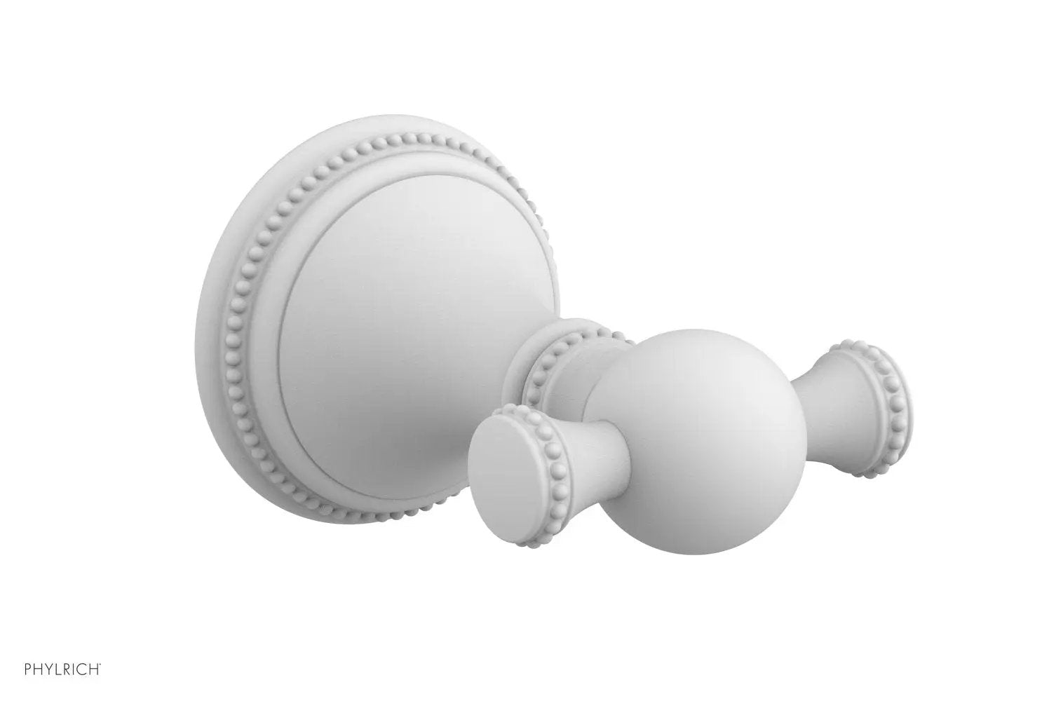 Phylrich BEADED Double Robe Hook by Phylrich