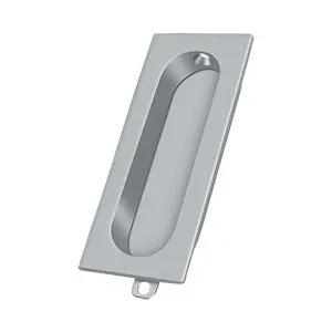 Deltana 3-1/8" x 1-3/8" x 1/2" Rectangle Flush Pull