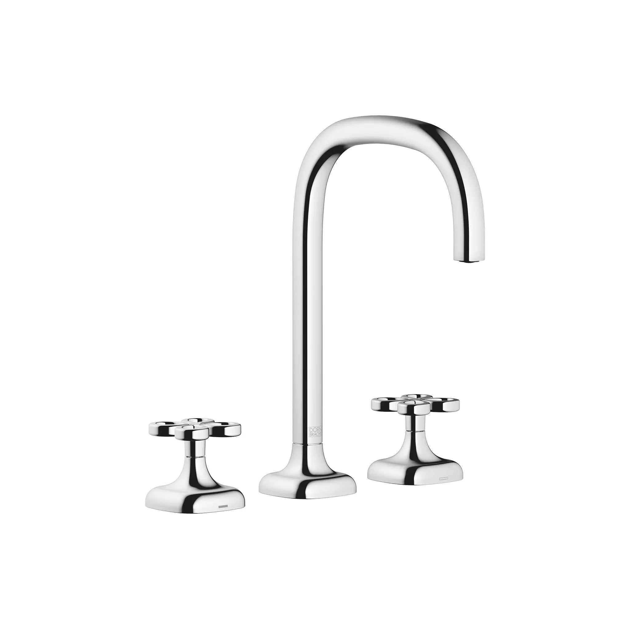 chrome bathroom faucet