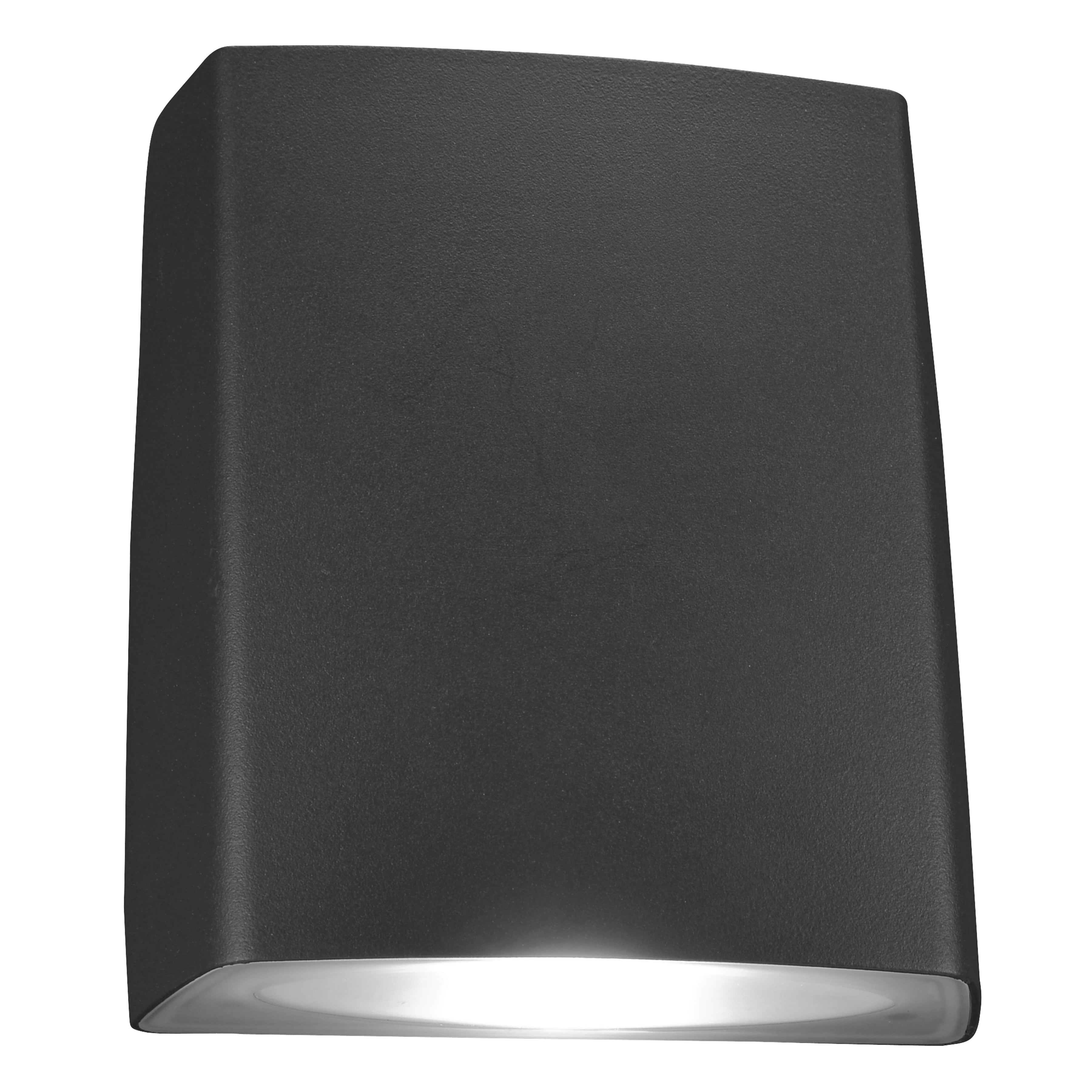 black adjustable led wall mount