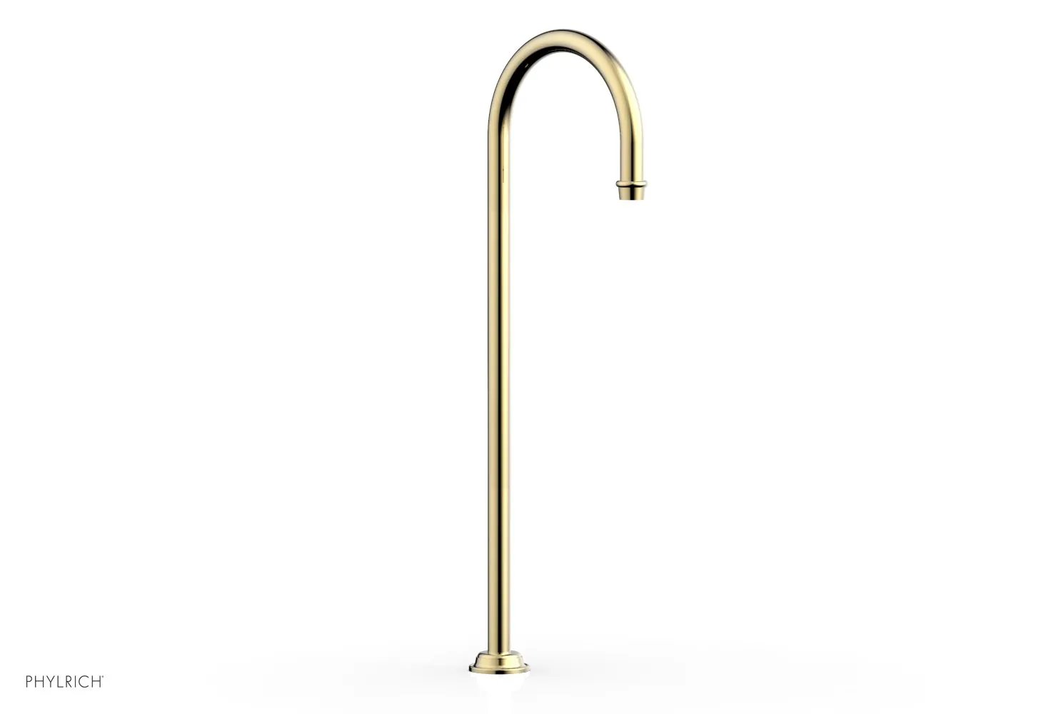 Phylrich COINED Floor Mount Spout by Phylrich