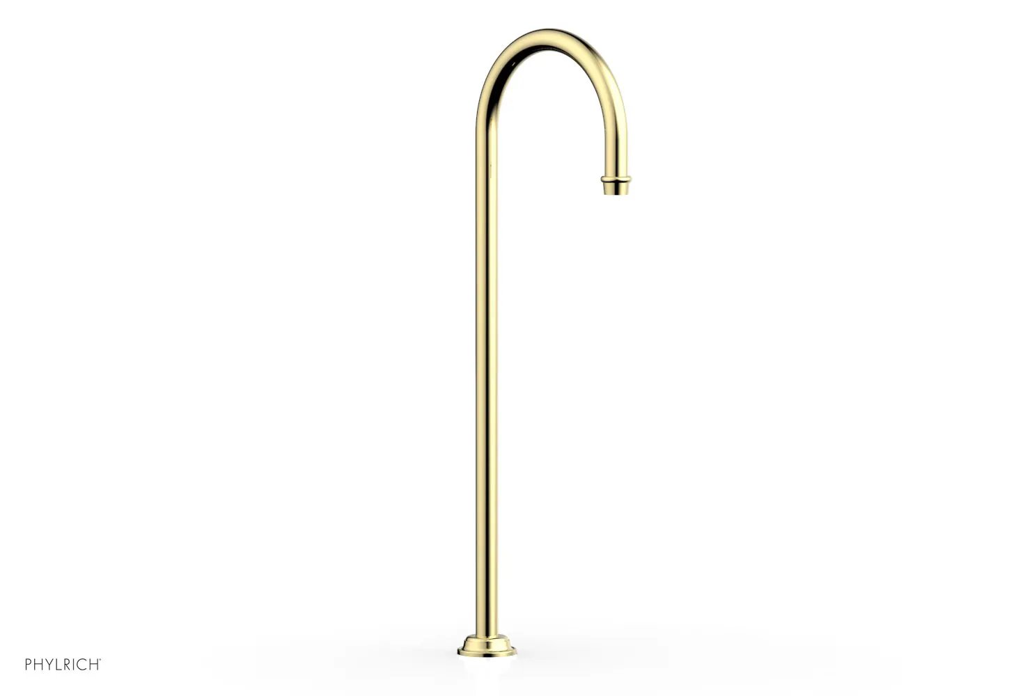 Phylrich COINED Floor Mount Spout by Phylrich