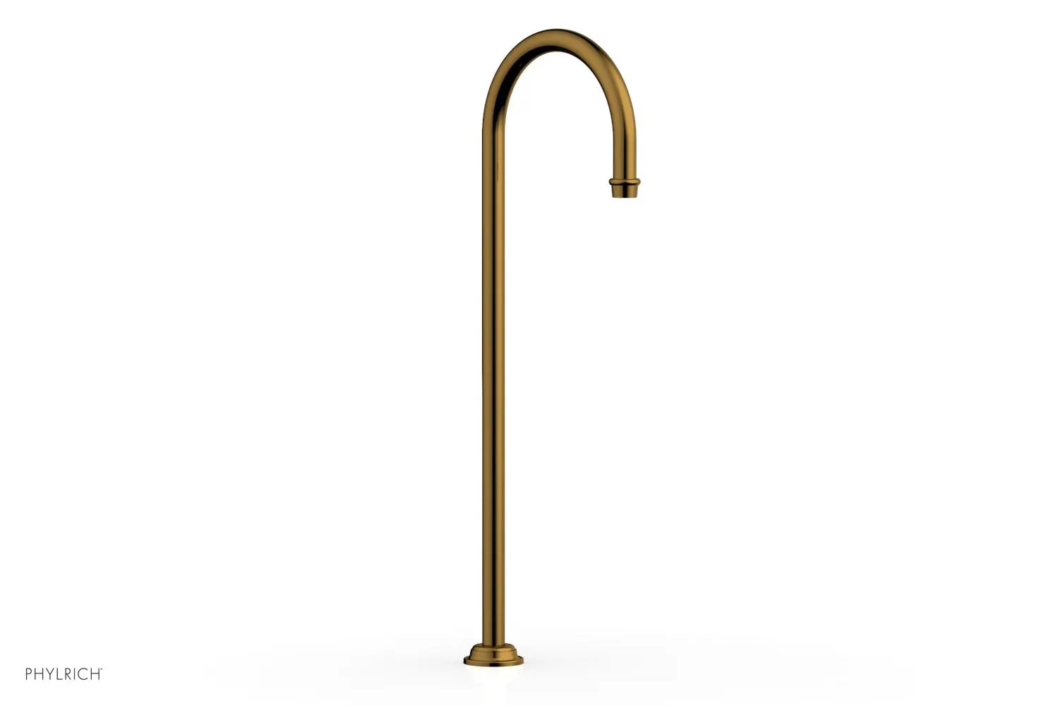 Phylrich COINED Floor Mount Spout by Phylrich