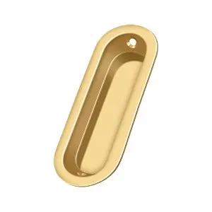 Deltana 3-1/2" x 1-1/4" x 3/8" Oblong Flush Pull by Deltana