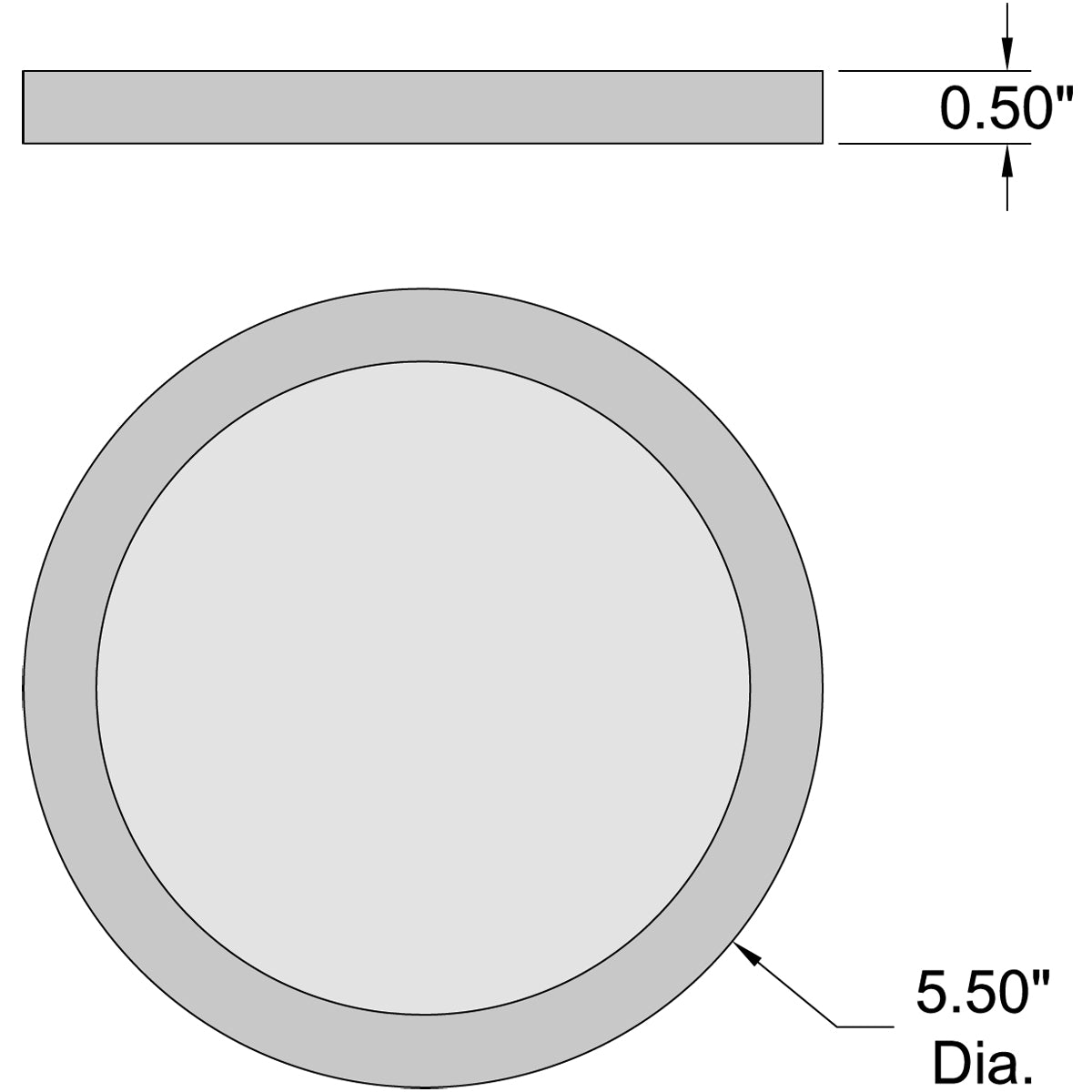 bronze led flush mount