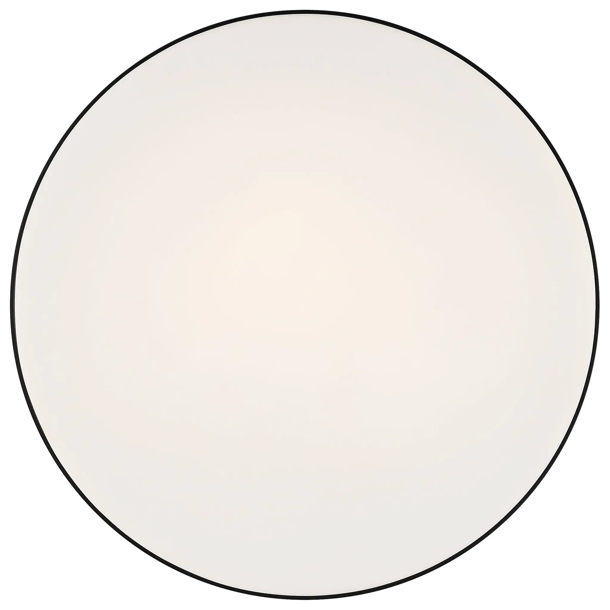 matte black led flush mount