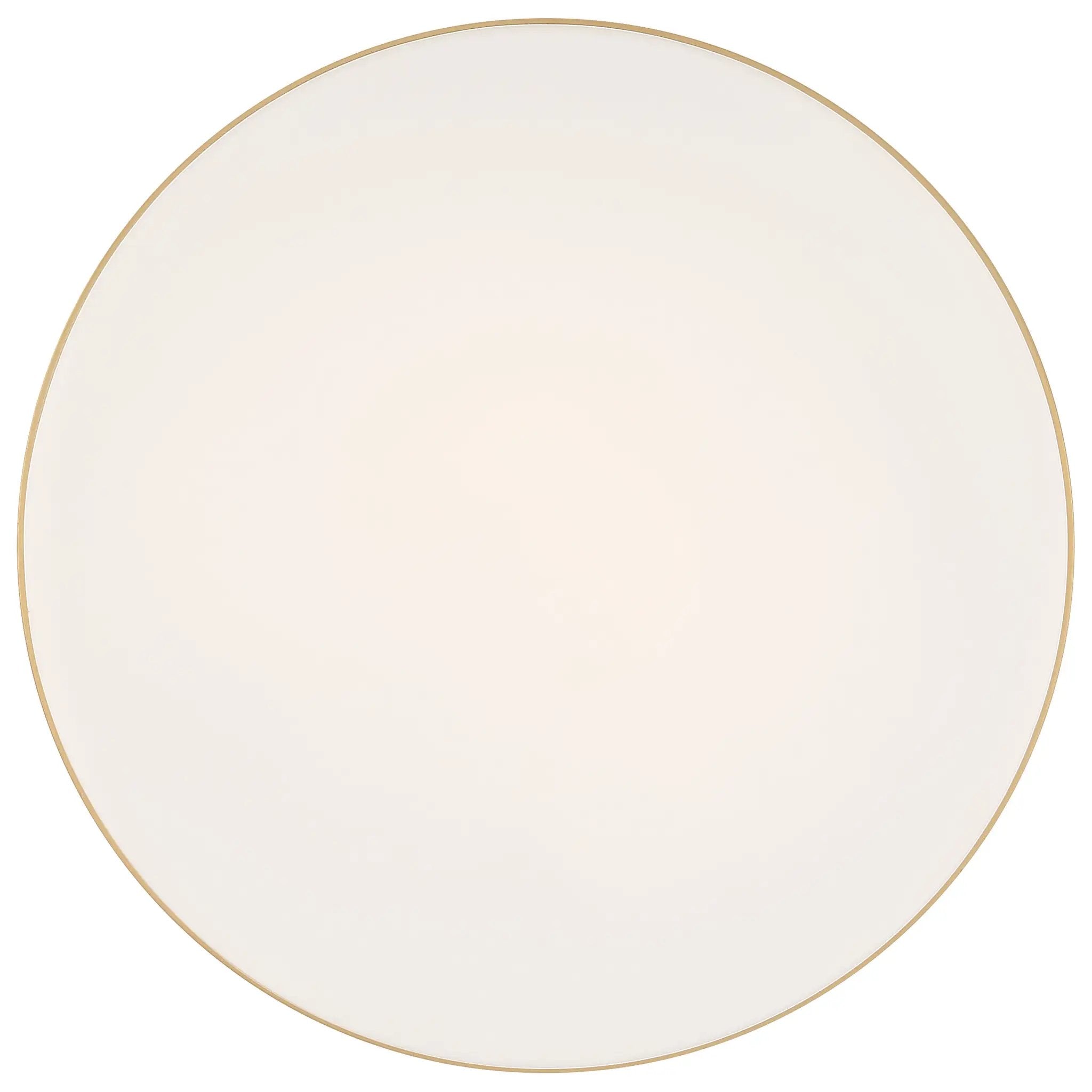 antique brushed brass led flush mount