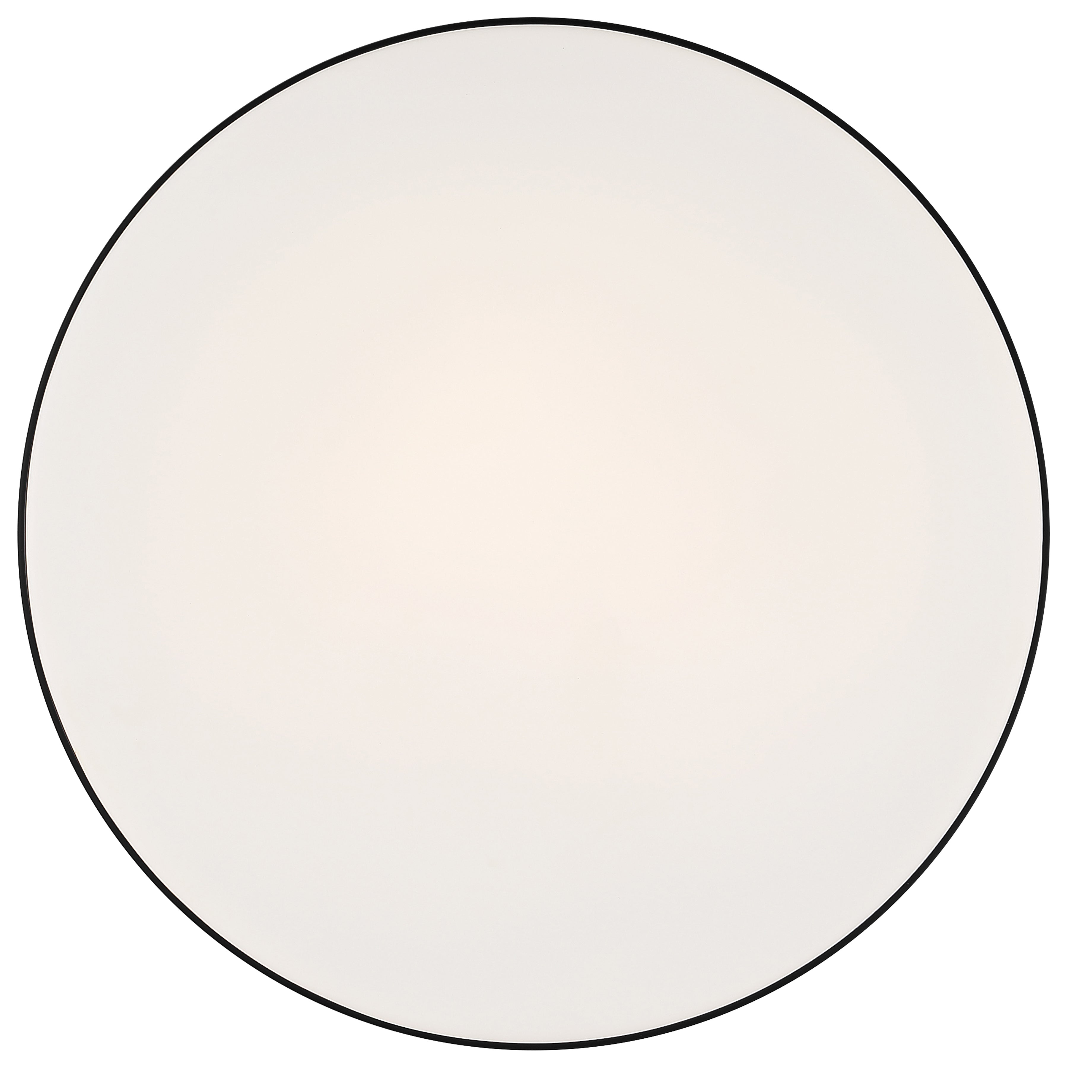 matte black led flush mount