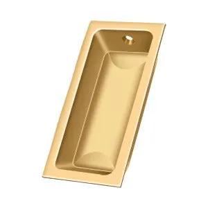 Deltana 3-5/8" x 1-3/4" x 1/2" Large Flush Pull by Deltana