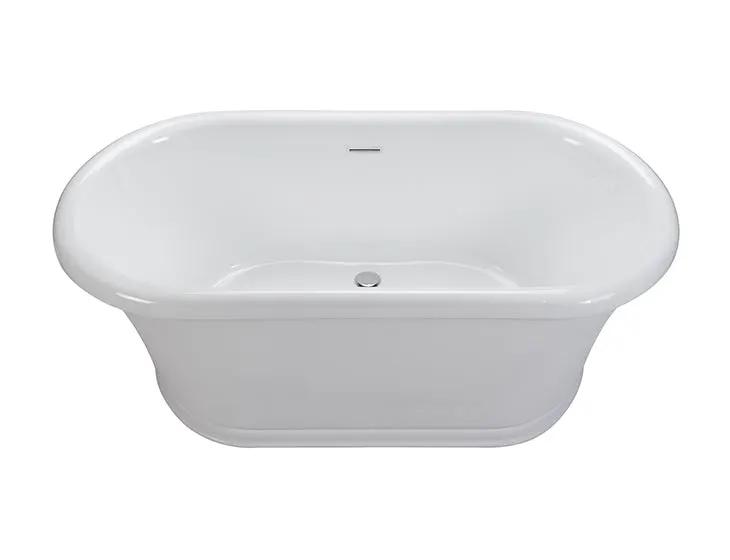 white bathtub