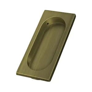 Deltana 3-7/8" x 1-5/8" x 3/8" Large Flush Pull by Deltana
