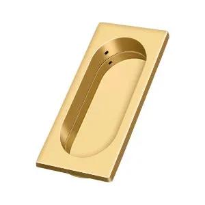 Deltana 3-7/8" x 1-5/8" x 3/8" Large Flush Pull by Deltana