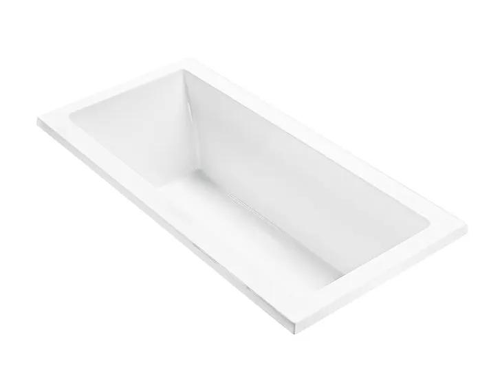 white bathtub