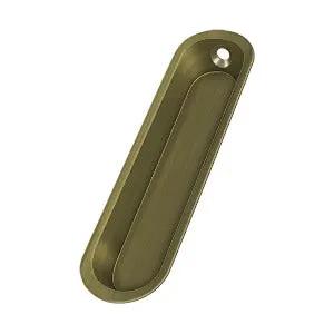 Deltana 4" x 1" x 1/2" Flush Pull by Deltana