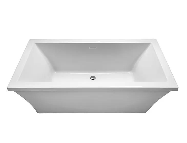 white bathtub