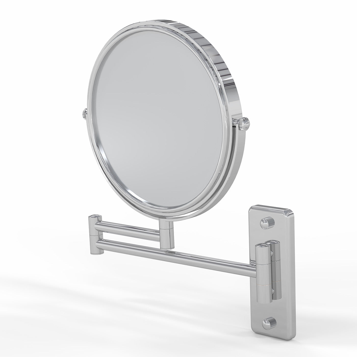 chrome makeup mirror