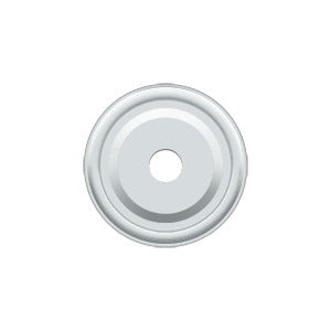 polished chrome base plate