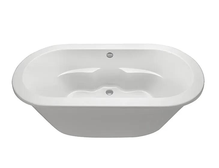 white bathtub