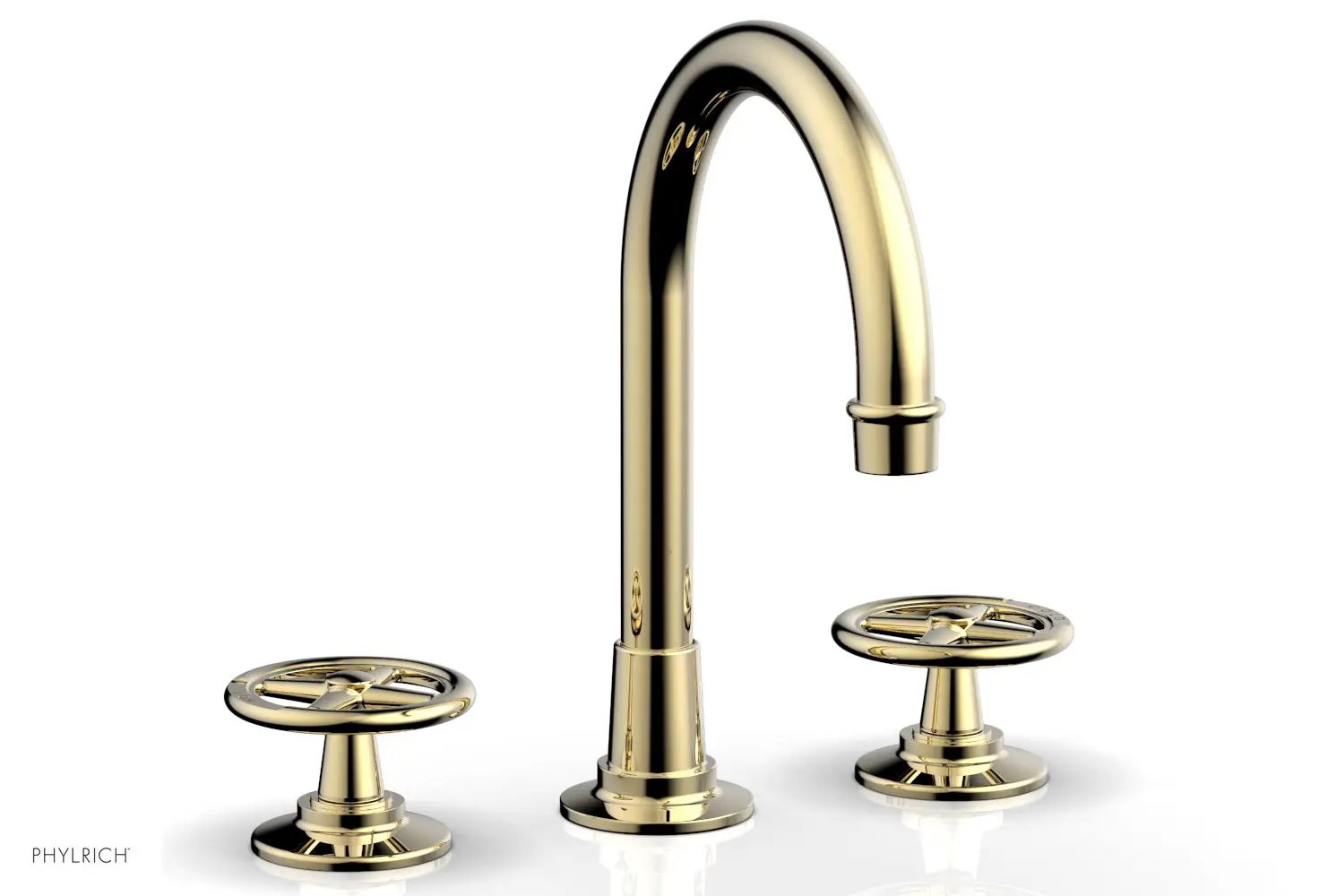 Phylrich WORKS Widespread Faucet - High Spout by Phylrich