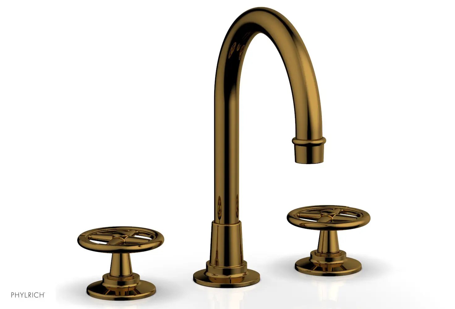 Phylrich WORKS Widespread Faucet - High Spout by Phylrich