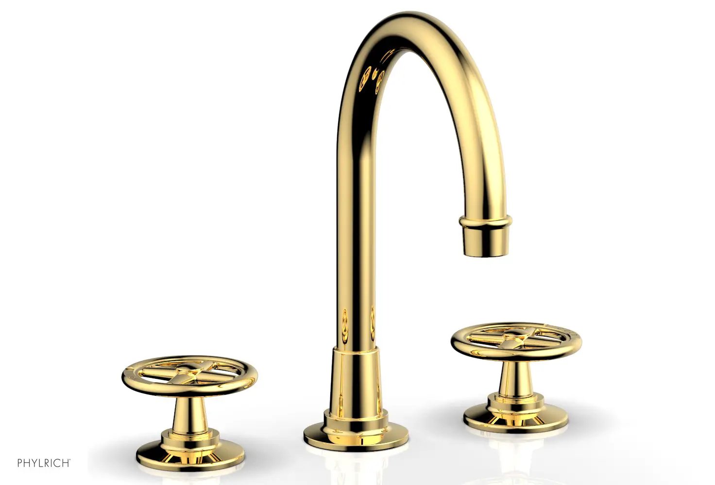 Phylrich WORKS Widespread Faucet - High Spout by Phylrich