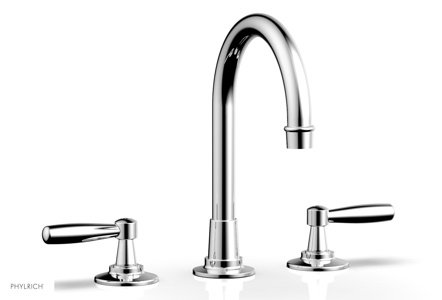 polished chrome faucet