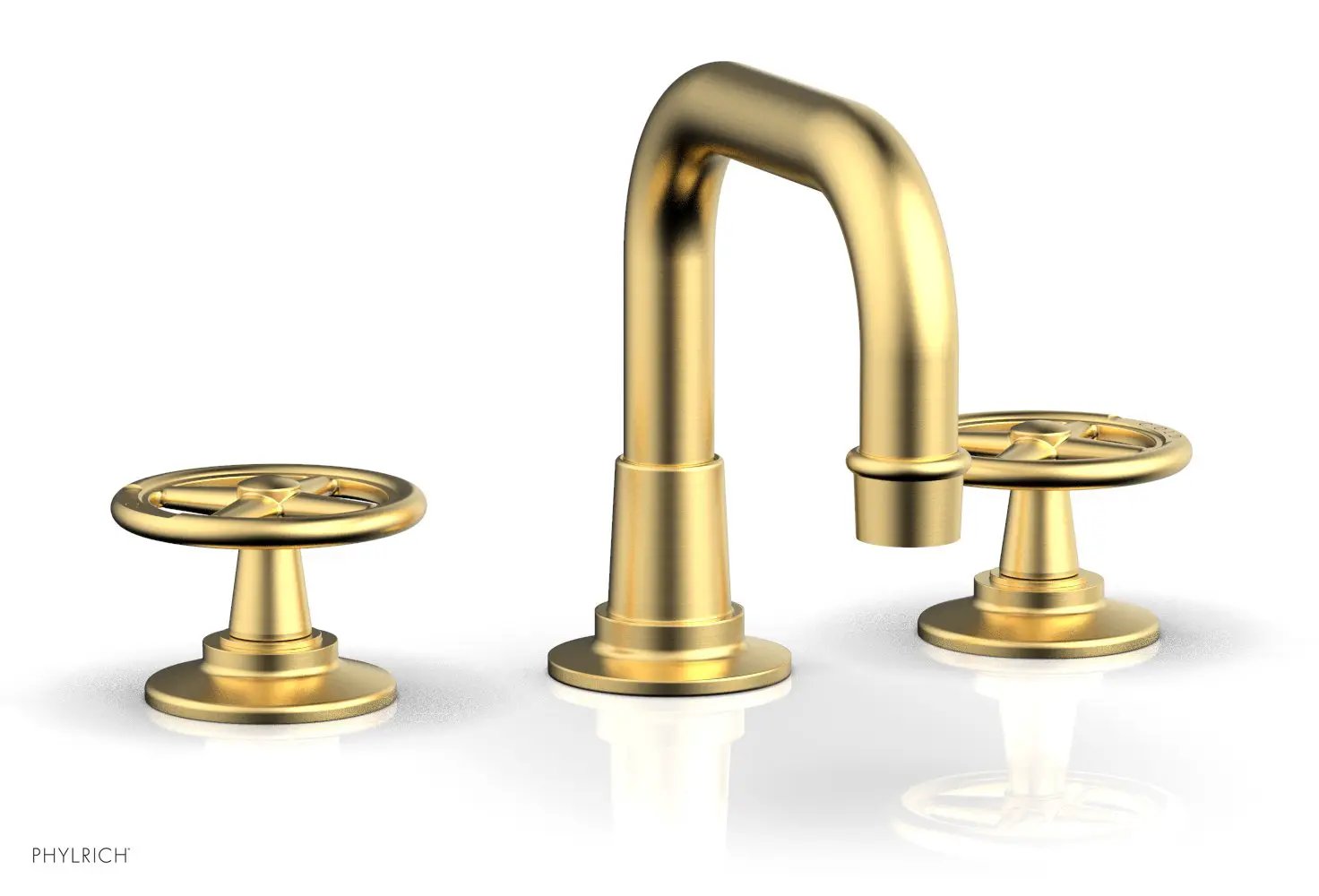 Phylrich WORKS Widespread Faucet - Low Spout by Phylrich