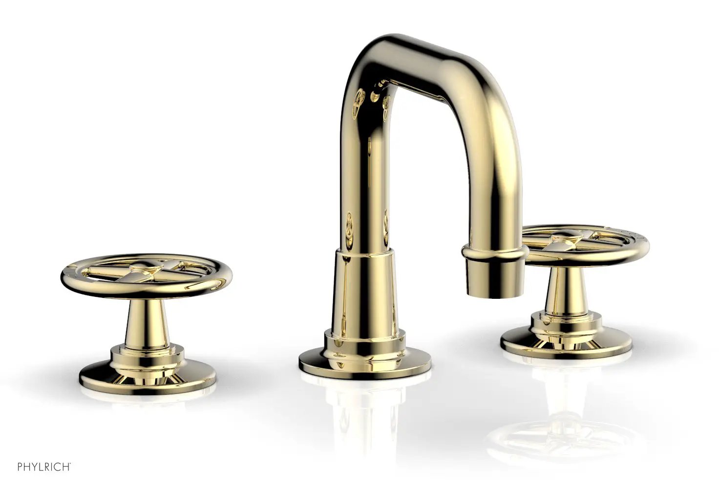 Phylrich WORKS Widespread Faucet - Low Spout by Phylrich
