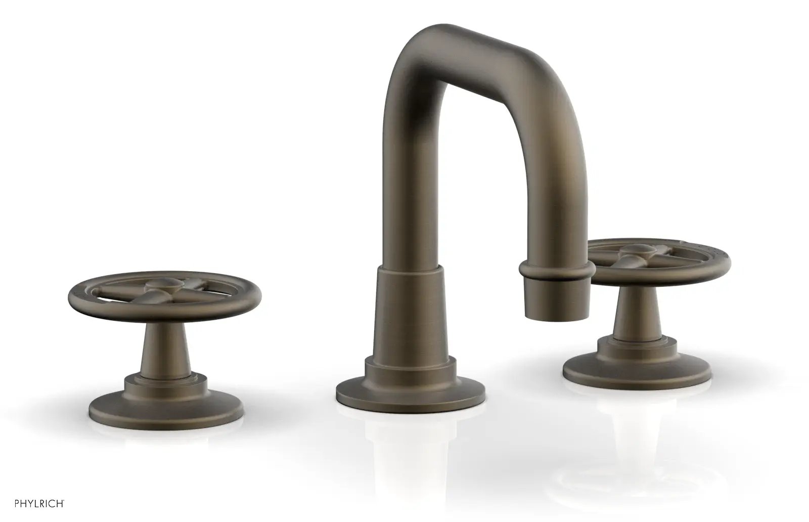 Phylrich WORKS Widespread Faucet - Low Spout by Phylrich
